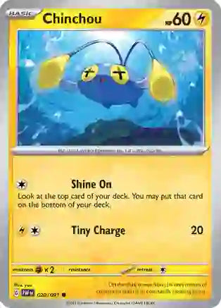 Chinchou 020/091