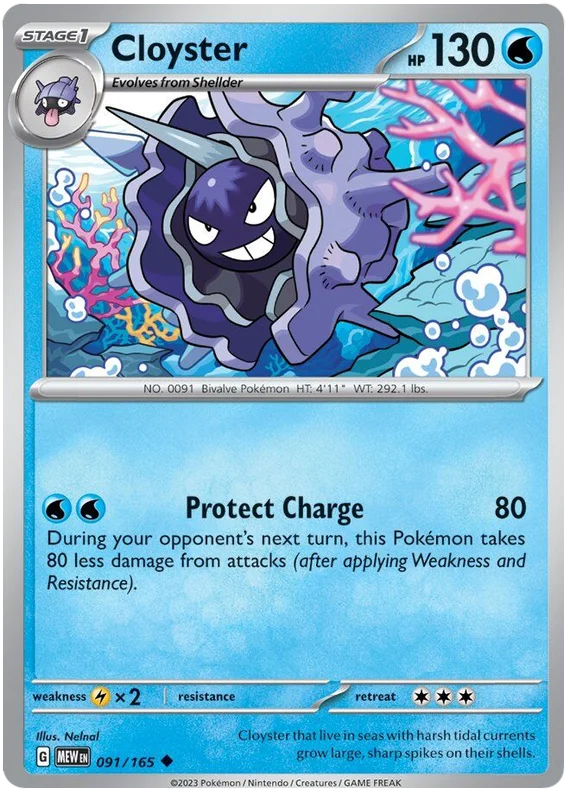 Cloyster 91/165