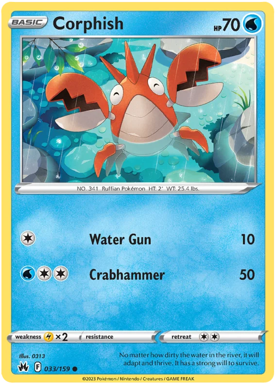Corphish 33/159