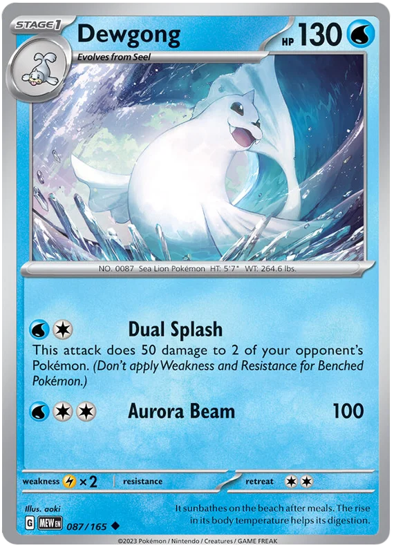 Dewgong 87/165