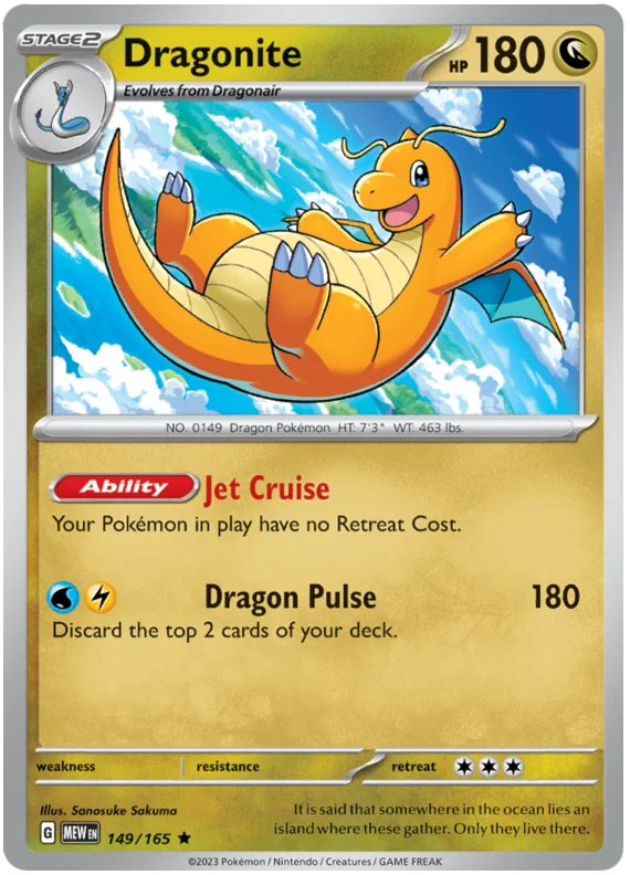 Dragonite 149/165