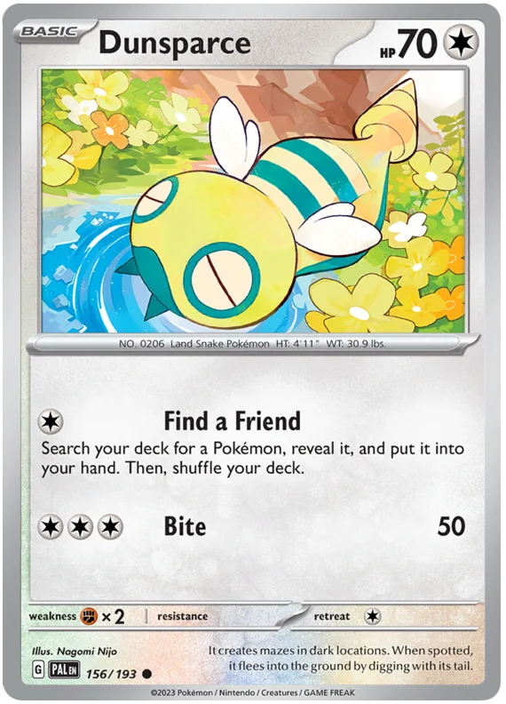 Dunsparce 156/193