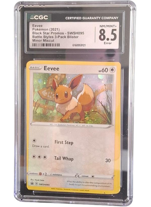 CGC 8.5 NM/Mint+ Eevee SWSH095 (ERROR)