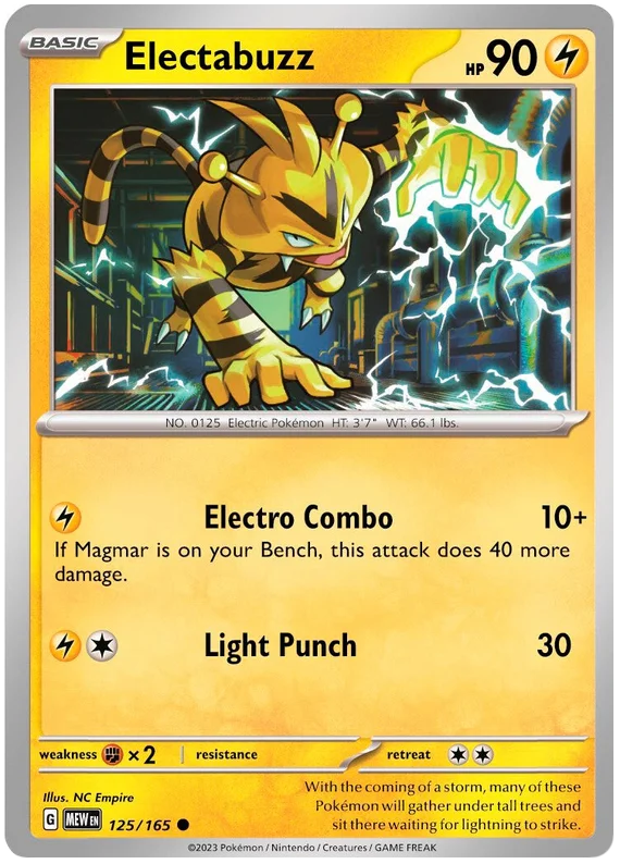 Electabuzz 125/165