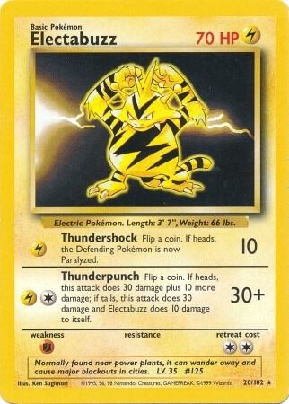 Electabuzz 20/102