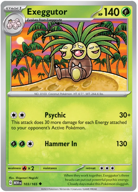 Exeggutor 103/165