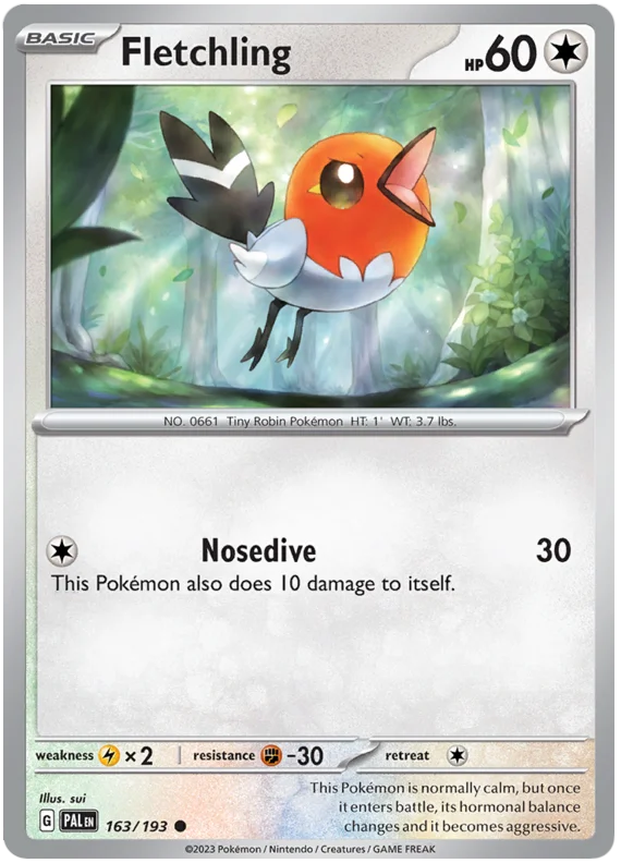 Fletchling 163/193