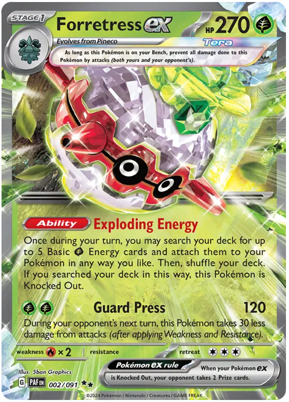 002/091 Forretress EX