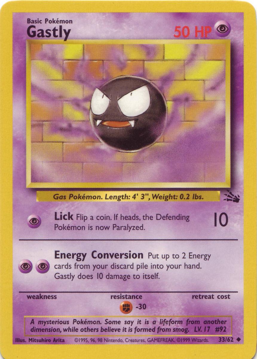 Gastly 33/62