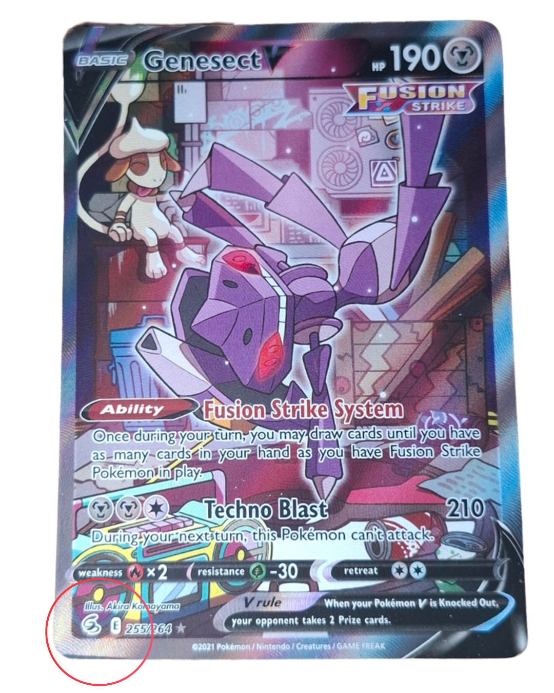 255/264 Genesect v