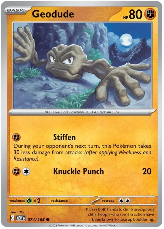 Geodude 74/165
