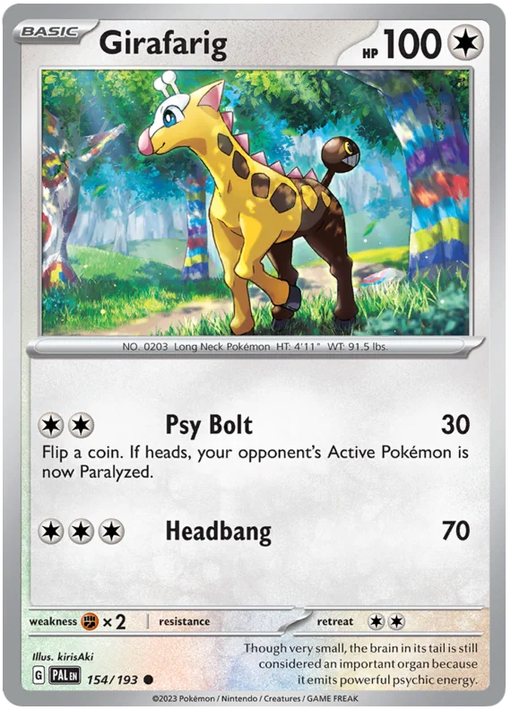 Girafarig 154/193