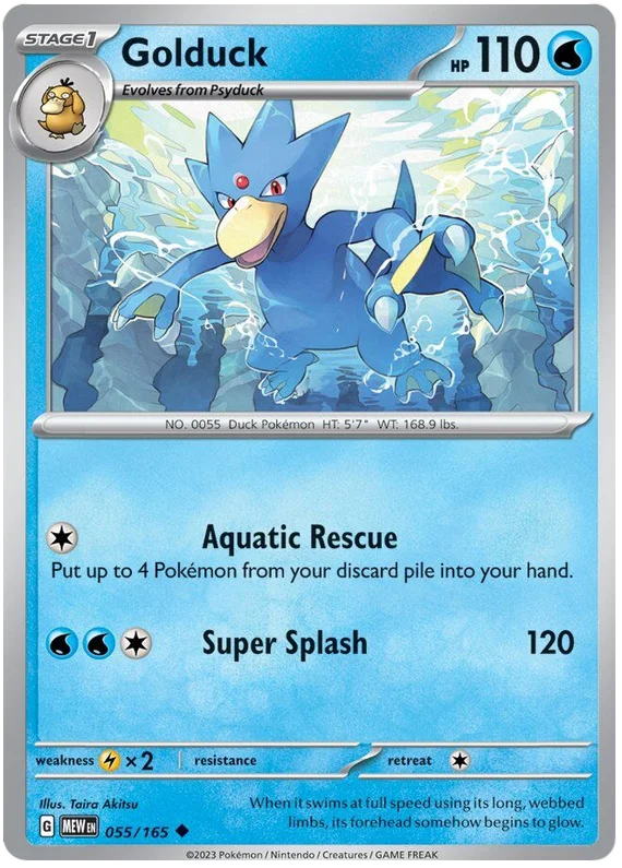 Golduck 55/165