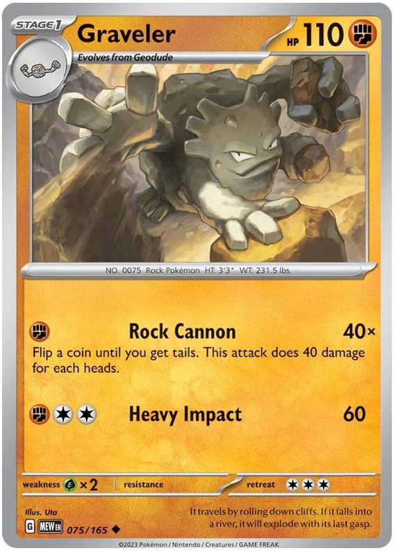 Graveler 75/165