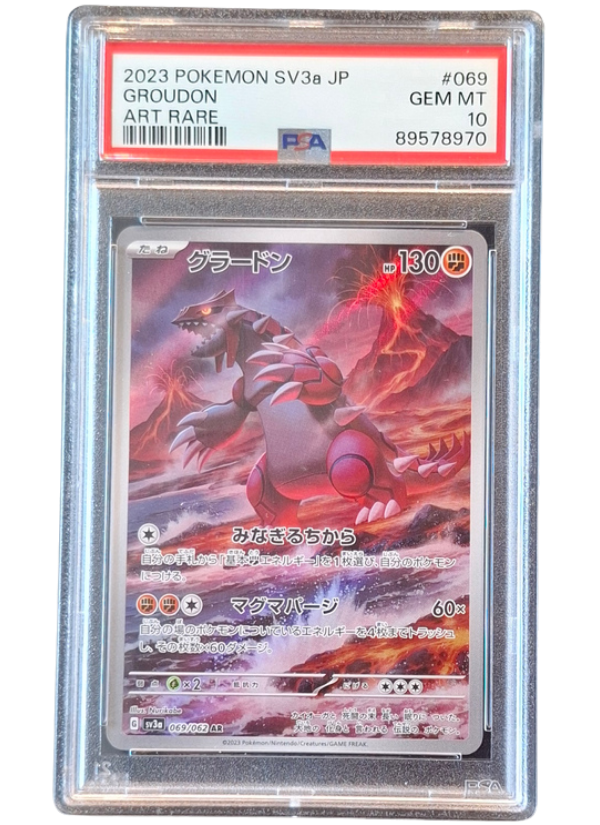 PSA 10 Gem Mint Groudon