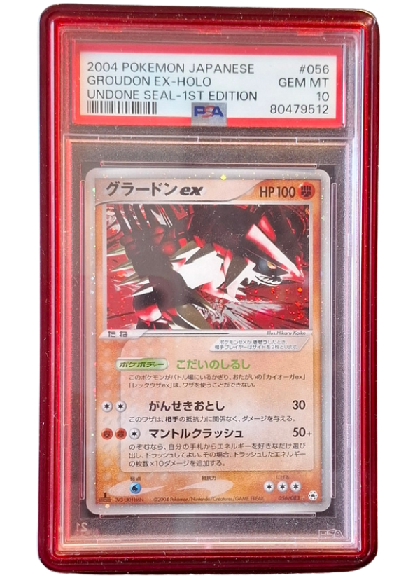 PSA 10 Gem Mint Groudon