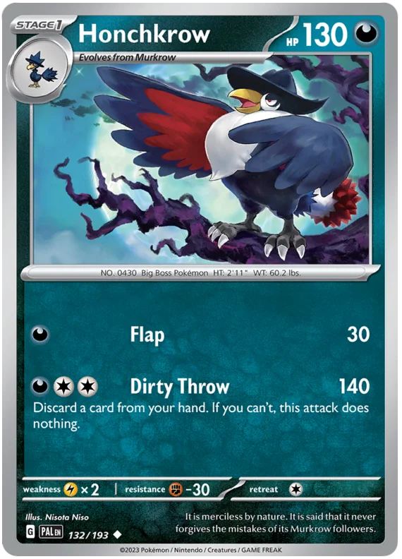 Honchkrow 132/193