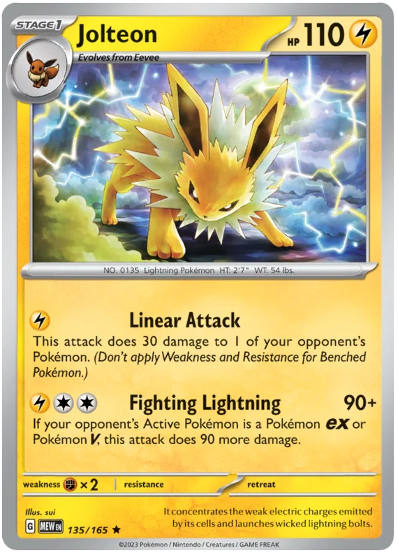 Jolteon 135/165