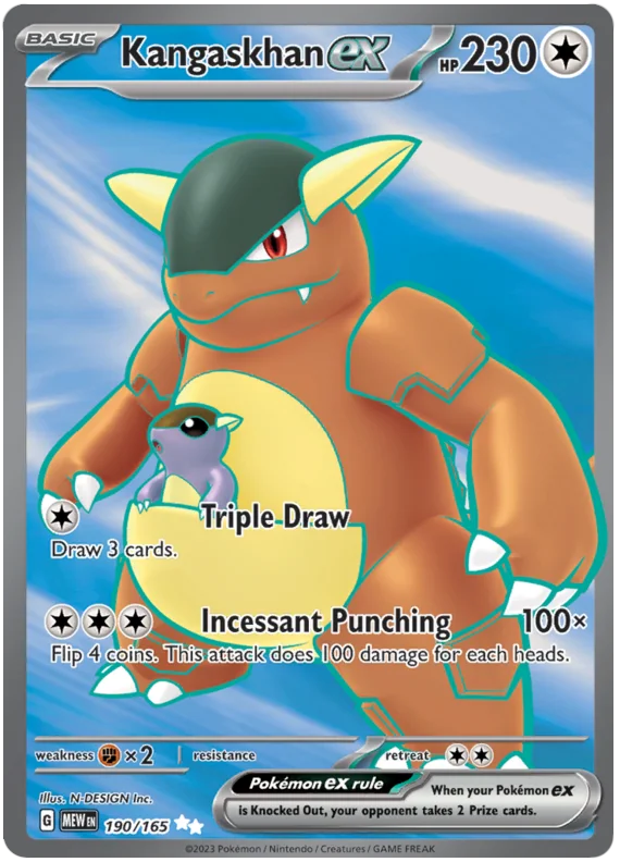 190/165 Kangaskhan EX