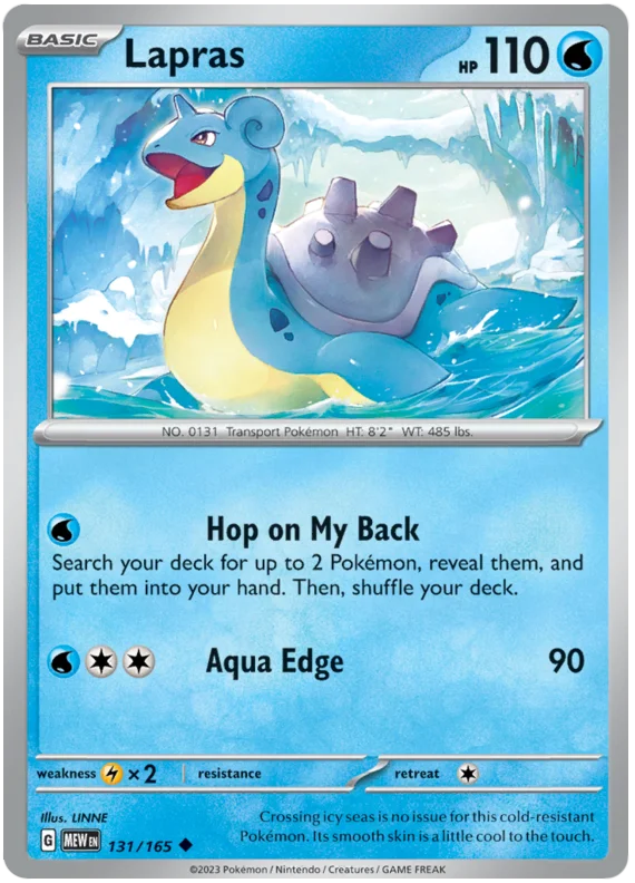 Lapras 131/165