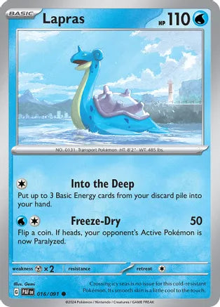 016/091 Lapras