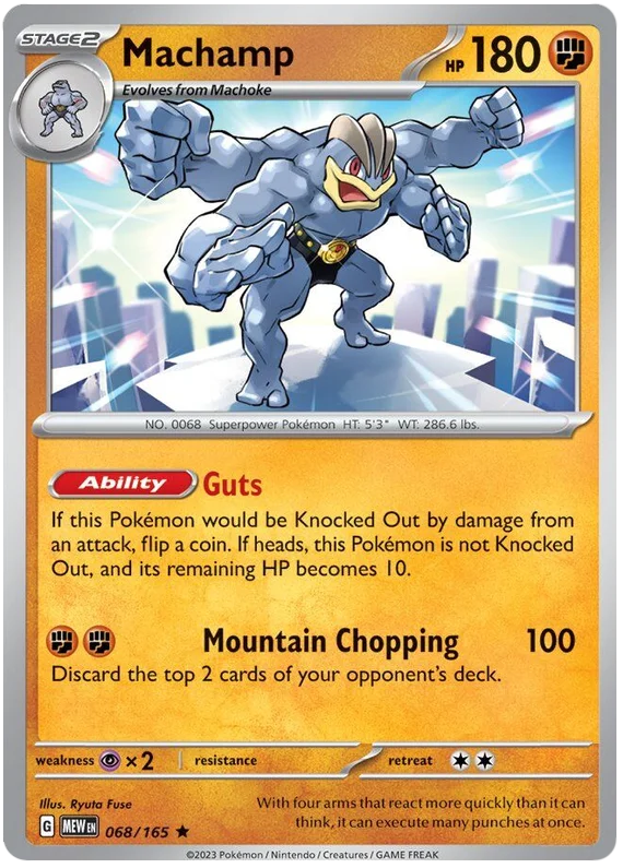 Machamp 68/165