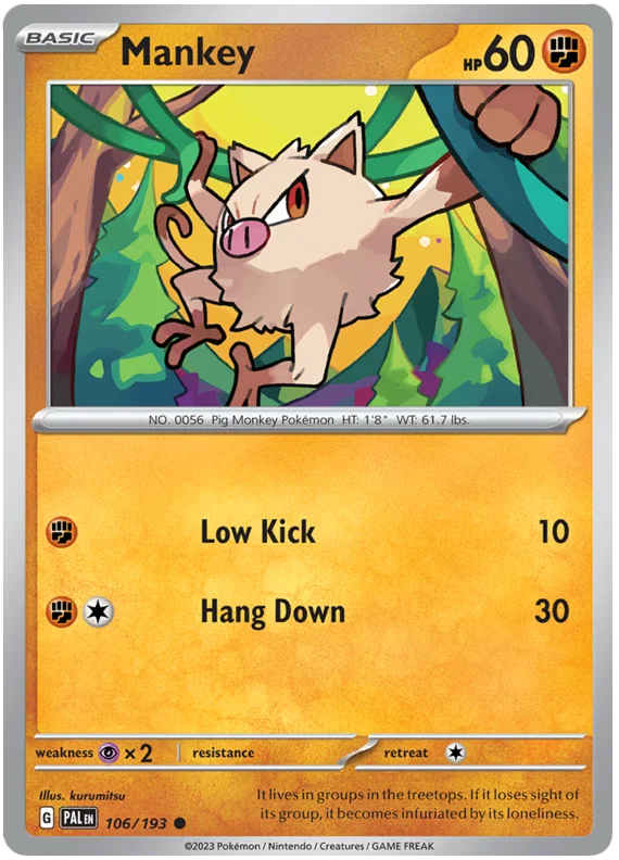 Mankey 106/193