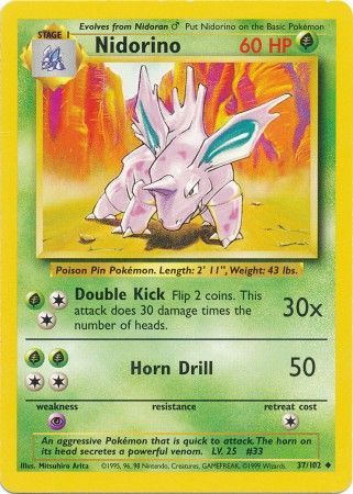 Nidorino 37/102