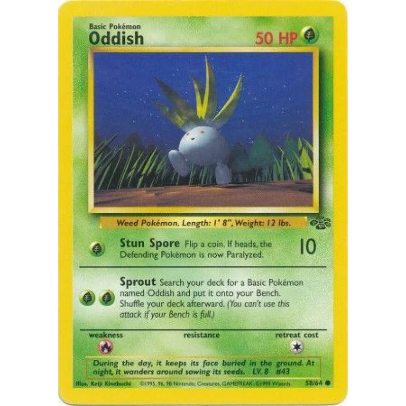Oddish 58/64