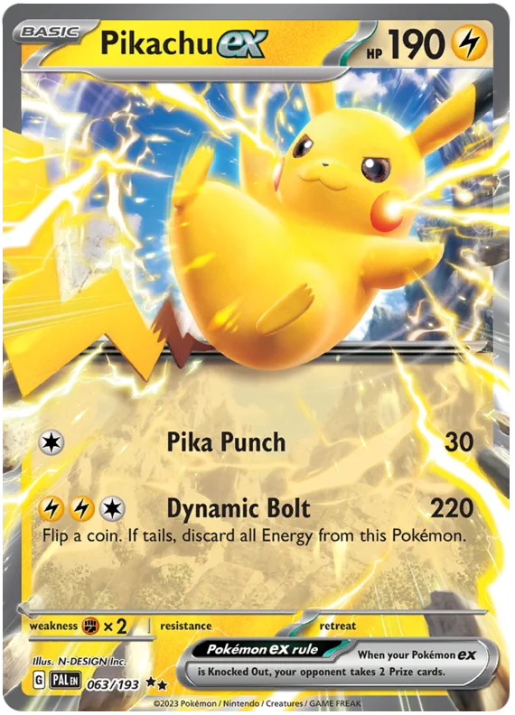 Pikechu ex 63/193