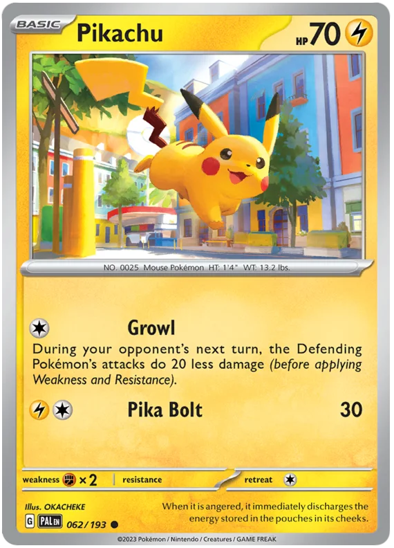 Pikachu 62/193