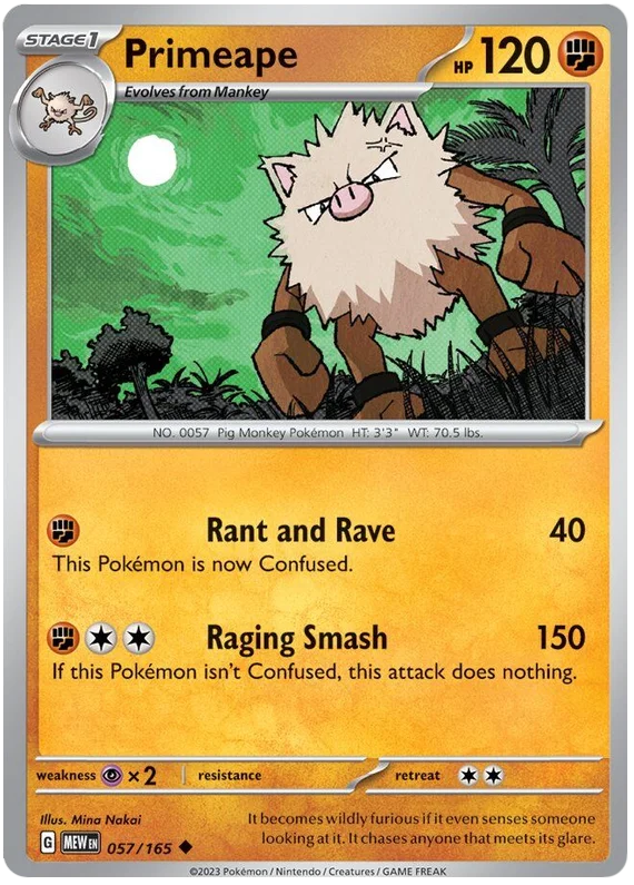 Primeape 57/165