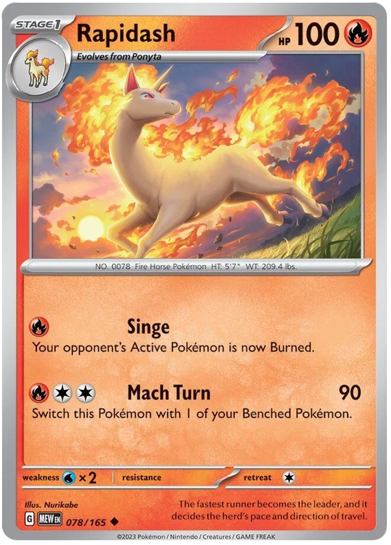 Rapidash 78/165