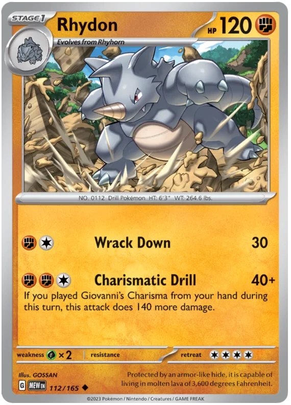 Rhydon 112/165