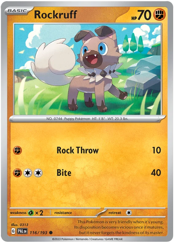 Rockruff 116/193