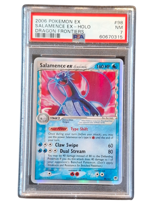 PSA 7 NM Salamence ex