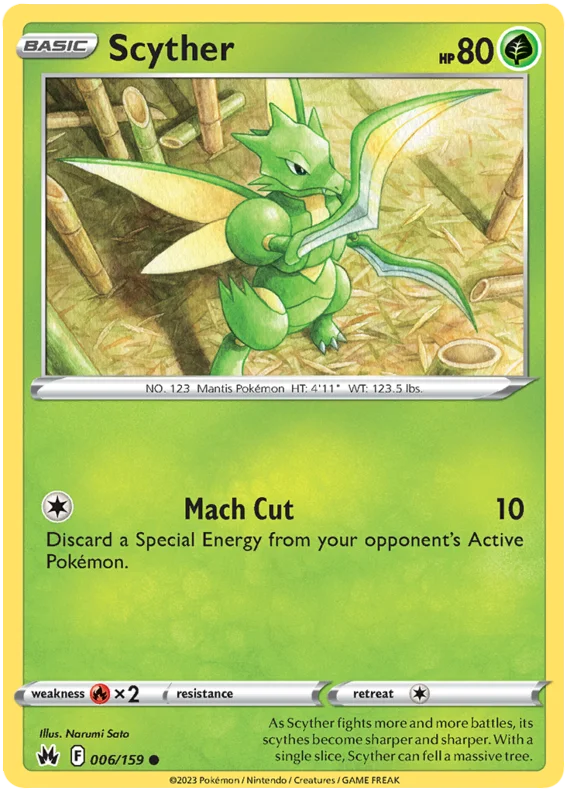 Scyther 6/159