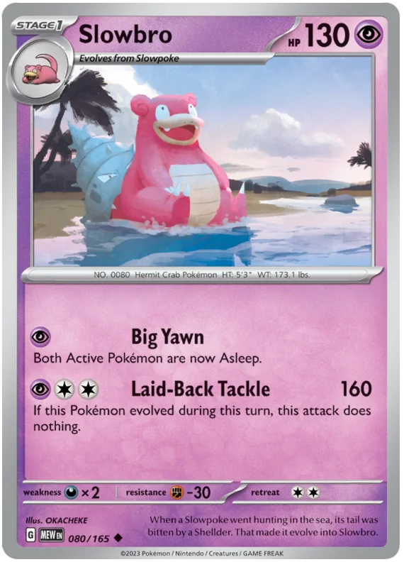 Slowbro 80/165