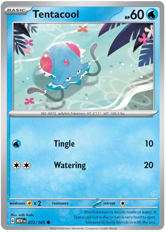 Tentacool 72/165