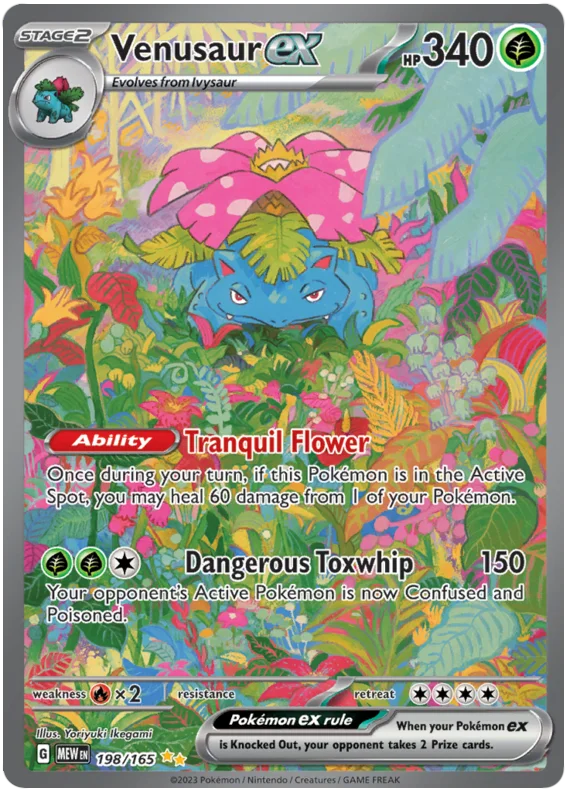 Venusaur EX 198/165