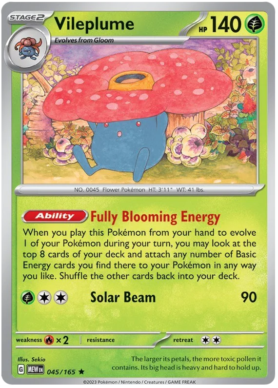 Vileplume 045/165
