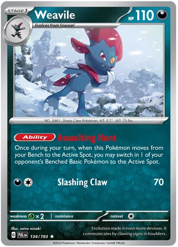 Weavile 134/193
