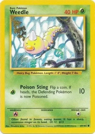 Weedle 69/102