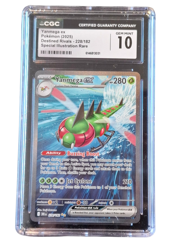 CGC Gem Mint 10 Yanmega EX