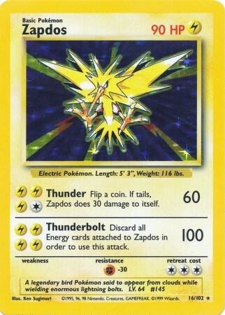 Zapdos 16/102