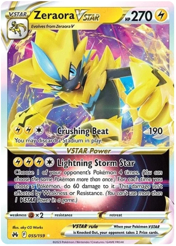 Zeraora VSTAR 55/159