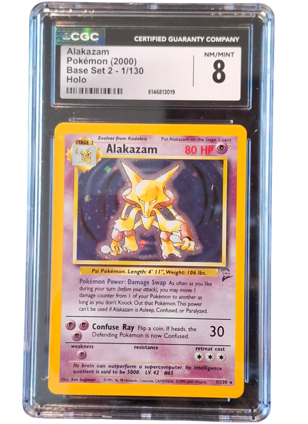 CGC 8 NM/Mint Alakazam