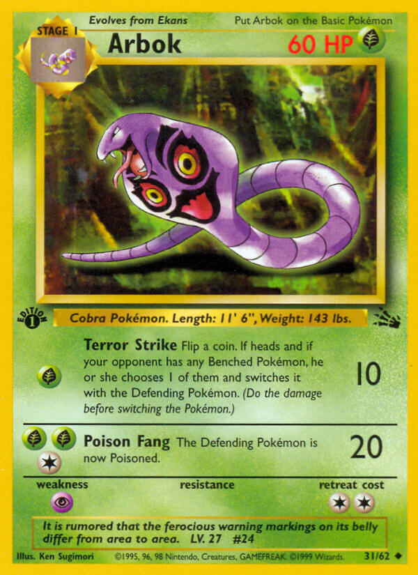 031/062 Arbok