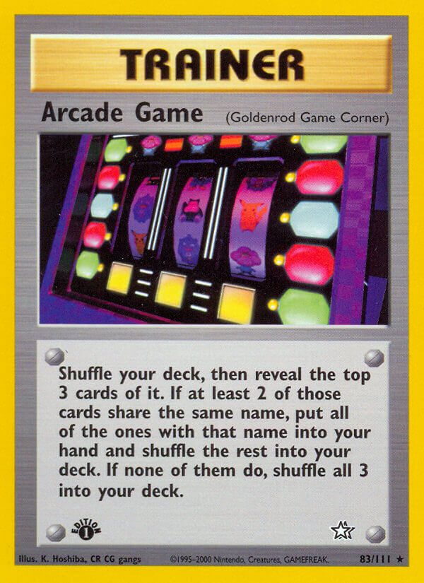 083/111 Arcade Game