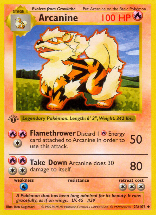 023/102 Arcanine
